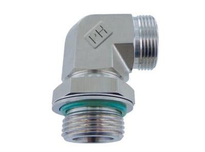 PH WEEV Adjustable Angle Insertion acid-resistant BSPP light - 15mm, 1/2", 250bar, 90°