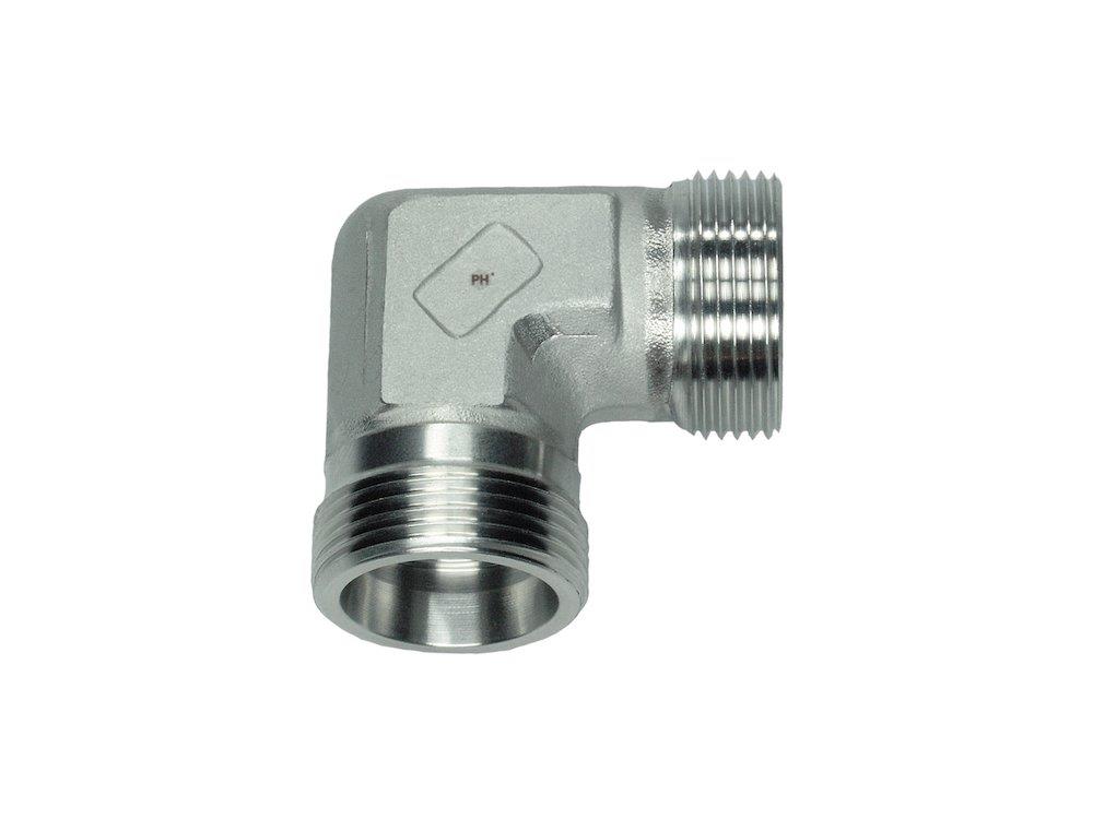 PH WV Angle Connector acid-resistant light - 6mm, 6mm, 500bar, 90°