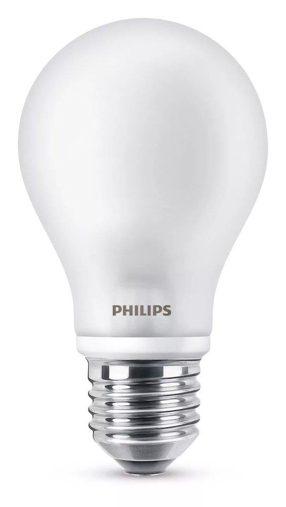 Philips Classic LED Standard Bulb - E27, 827 - Warm white, 470LM, 4.5W, 40W, No, F