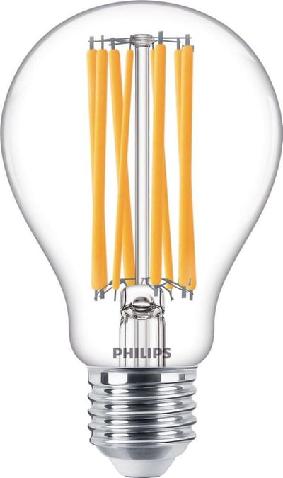 Philips CorePro Filament LED Standard Bulb - E27, 840 - Neutral white, 2452LM, 17W, 150W, No, D
