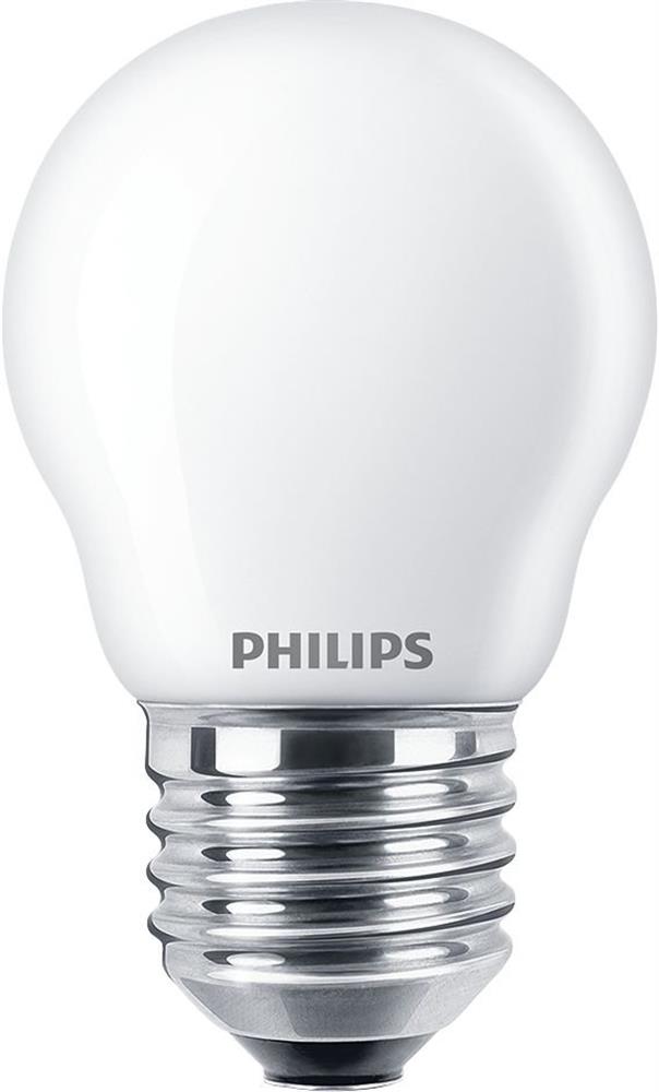 Philips CorePro LED Crown Bulb - E27, 827 - Warm white, 470LM, 4.3W, 40W, No, E