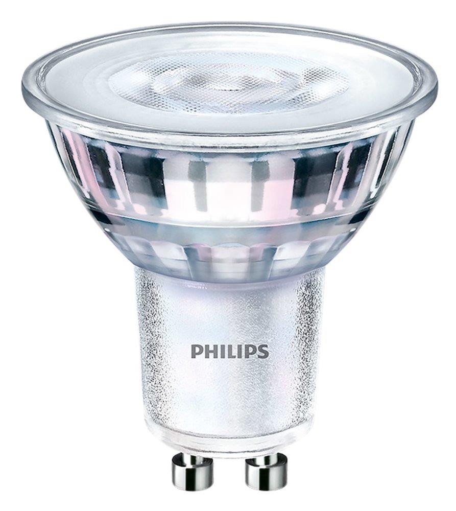 Philips CorePro LED Spot - GU10, 840 - Neutral white, 350LM, 230V, 4W, 50W, F