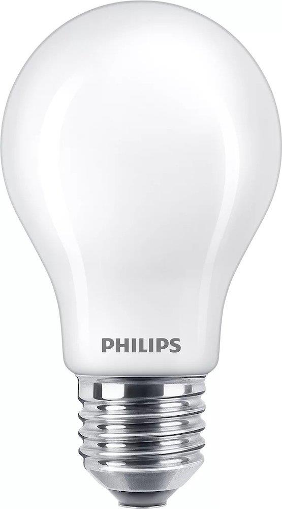 Philips Master Glass LED Standard Bulb - E27, 827 - Warm white, 806LM, 5.9W, 60W, Yes, D