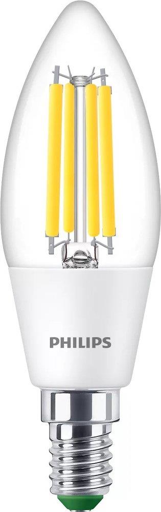 Philips Master UltraEfficient LED Candle Bulb - E14, 840 - Neutral white, 485LM, 2.3W, 40W, No, A