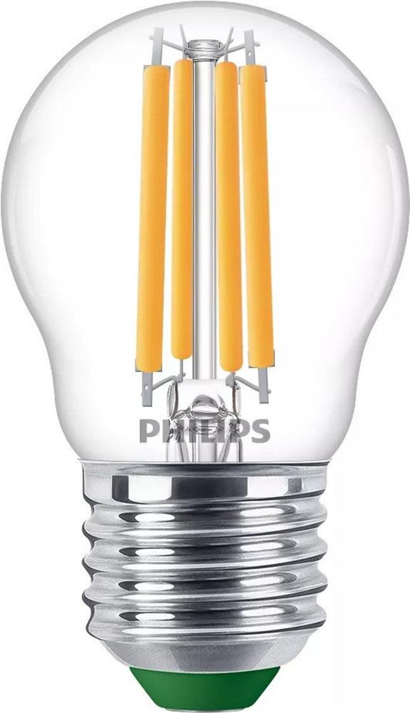 Philips Master UltraEfficient LED Crown Bulb - E27, 827 - Warm white, 485LM, 2.3W, 40W, No, A