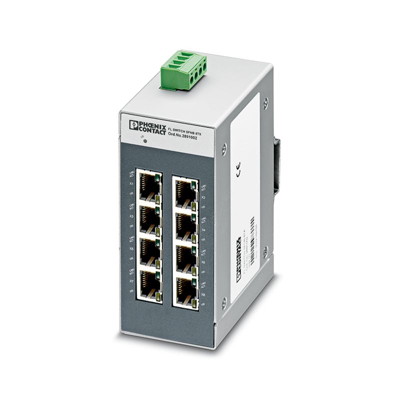Phoenix Contact FL SWITCH SFNB 8TX Ethernet Switch