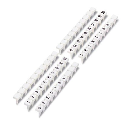 Phoenix BNB-ZB LGS Label strip - 71 - 80, 5.2mm, white