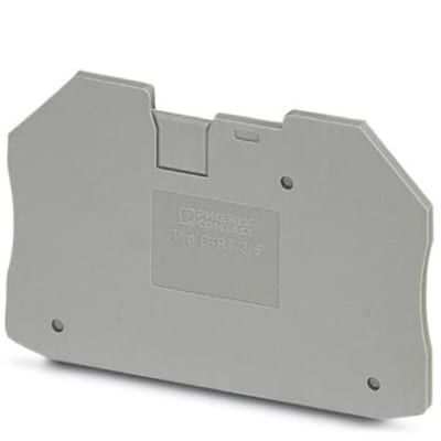 Phoenix D-RT 3/5 End plate - grey