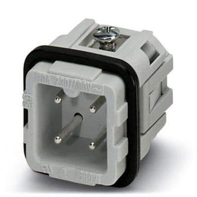 Phoenix HC-A03-I-UT-M Contact Insert - 4P, D7, Han