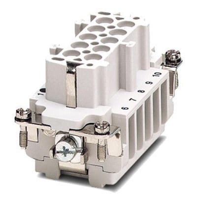 Phoenix HC-B10-I-UT-F Contact Insert - 10P, B10, Female