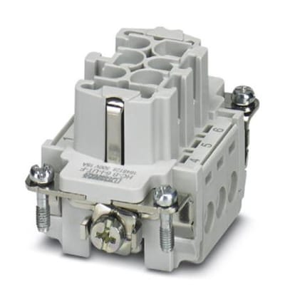 Phoenix HC-B6-I-UT-F Contact Insert - 6P, B6, Female