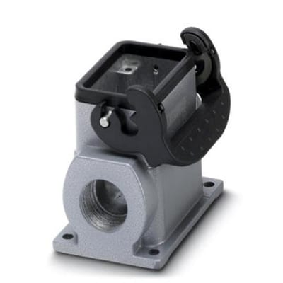Phoenix HC-STA-B06-SLWS-2SSM20-ELC-AL Surface-mount housing - B06, Aluminium, grey, 2 x M20