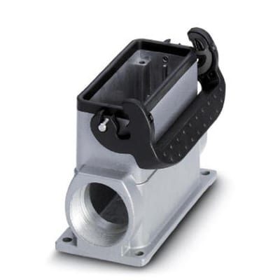 Phoenix HC-STA-B16-SLWS-2SSM25-ELC-AL Surface-mount housing - B16, Aluminium, grey, 2 x M25