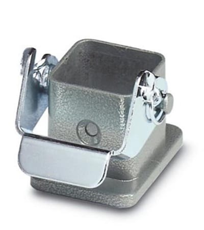Phoenix HC-STA-D07-BWS-EL-AL Built-in housing Seawater resistant - D07, Aluminium, grey, 0