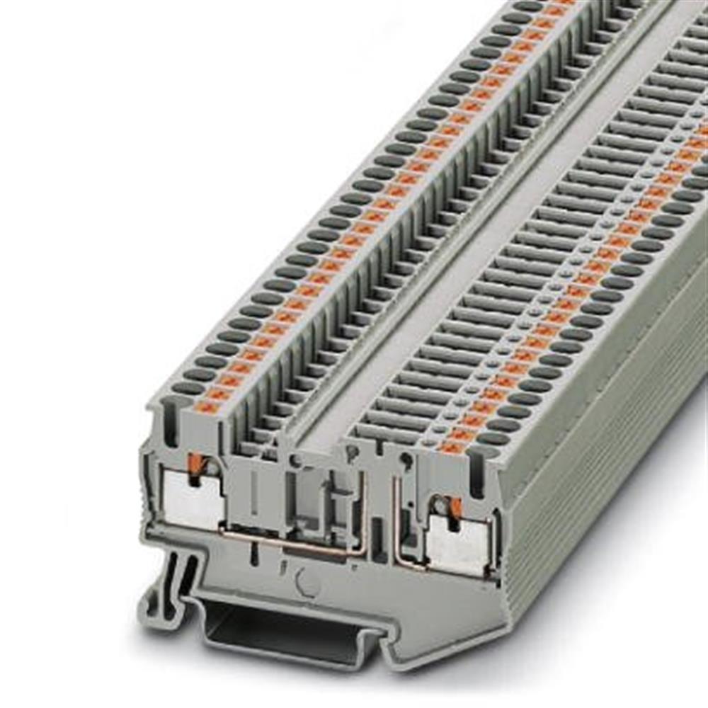 Phoenix PT 2.5-TG Disconnect Terminal - 2.5mm², Grey, Push-In, 2 Connections