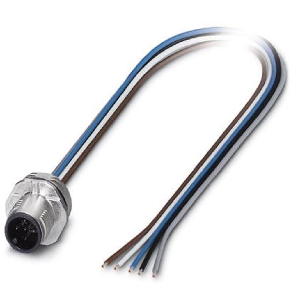 Phoenix SACC E-MS-5CON-M16-0,5-Sco Appliance Plug - 5P, M12, Han straight