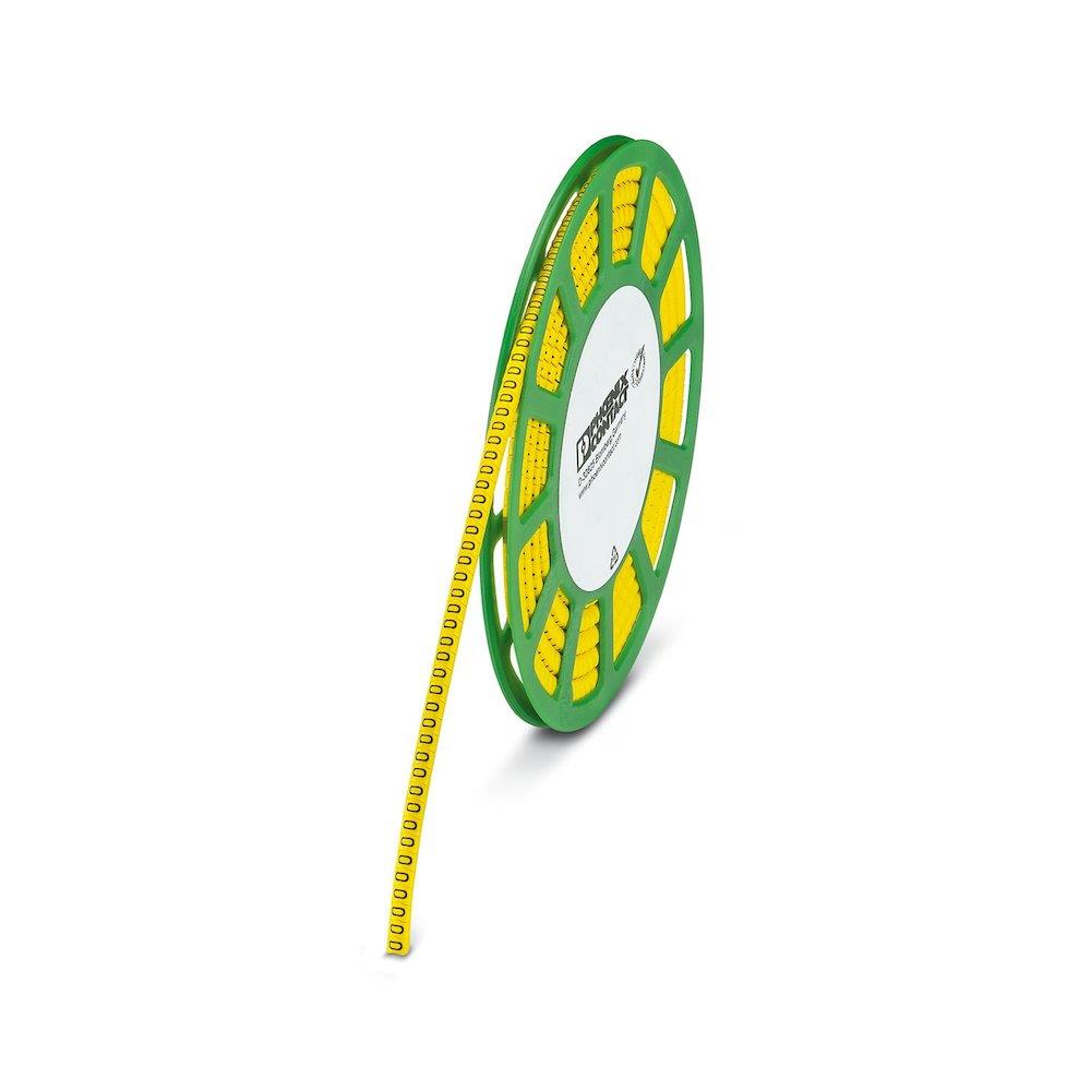Phoenix SD-WMS 5 Wire markers - 0, 3.2mm, yellow