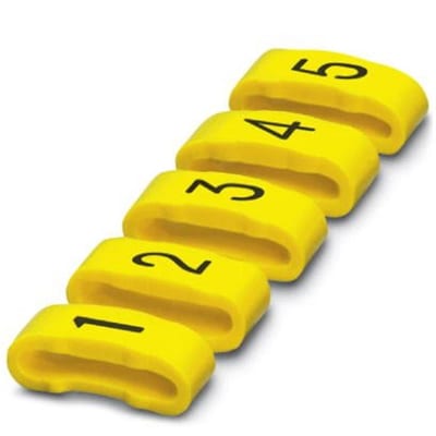 Phoenix SD-WMTBS Wire markers - 7, 4.3mm, yellow