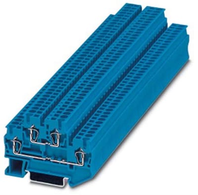 Phoenix STTB 4 Floor terminal - 4 mm², blue, Spring connection