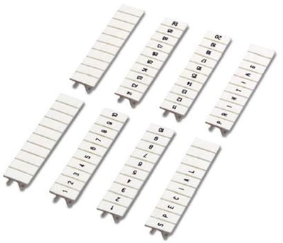 Phoenix ZB5 QR Label strip - 81 - 90, 5mm, white