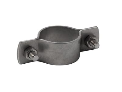 Pipe Holder acid-resistant pickled - 70mm, 3mm, DN65, 316 stainless