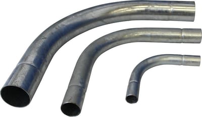 Pipelife Bend - 32mm, 90°, steel ( Hot-dip galvanised )