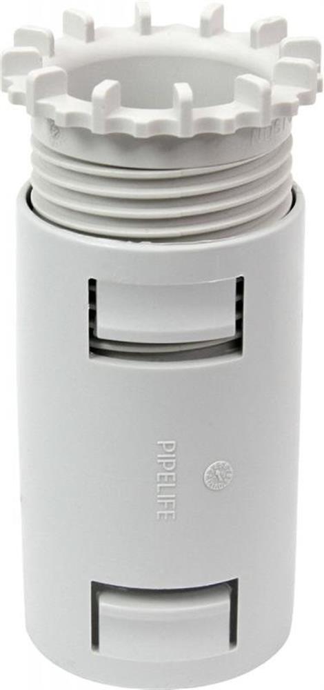 Pipelife Combination Sleeve with locking function - 50mm, grey, PP ( Polypropylene ) - Halogen-Free