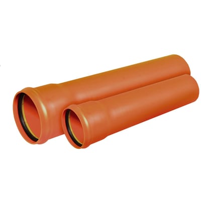 110-6M Protectline rPVC pipe SN8 orange