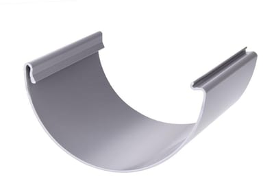 Plastmo Connecting piece plastic - grey, 10"