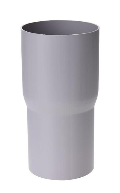 Plastmo Pipe Coupling Sleeve plastic - 90mm, grey
