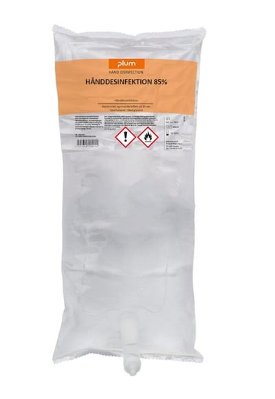 Plum 3855 Hand Disinfection liquid CombiPlum - 1L, 85%
