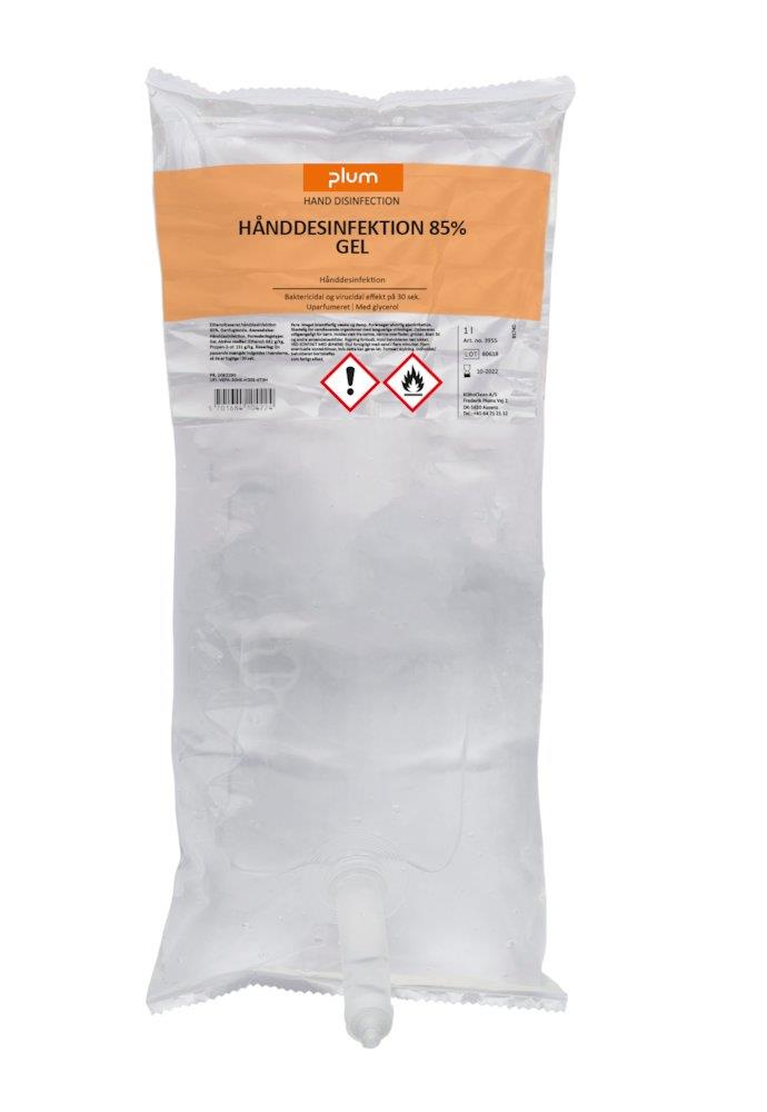 Plum 3955 Hand Disinfection gel CombiPlum - 1L, 85%