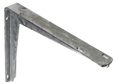 PN Hot-dip Galvanised Steel Shelf Bracket 200x250 mm, 250 kg
