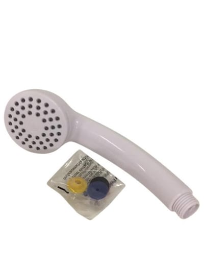 Power Hand shower - white, without hose/shower holder, 1, No