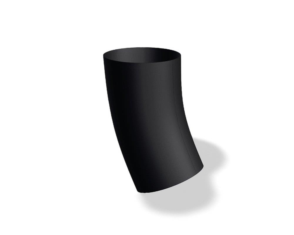 Prefa Bend 03 black aluminium - 80mm, 40gr, P 10 nupret