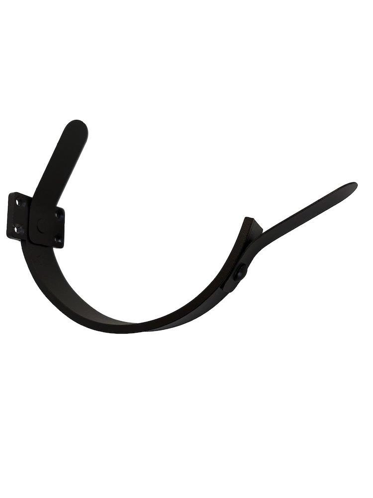 Prefa Console Iron 02 anthracite 1/2 round Aluminium - 333mm, 12", P 10 nupret, 0,7mm