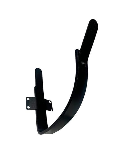 Prefa Console Iron 03 black 1/4 round struktur - 400mm, 14", Aluminium, 30mm, Konsol