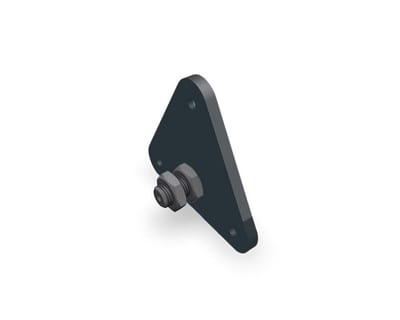 Prefa Mounting Plate 02 anthracite aluminium - P 10 lak