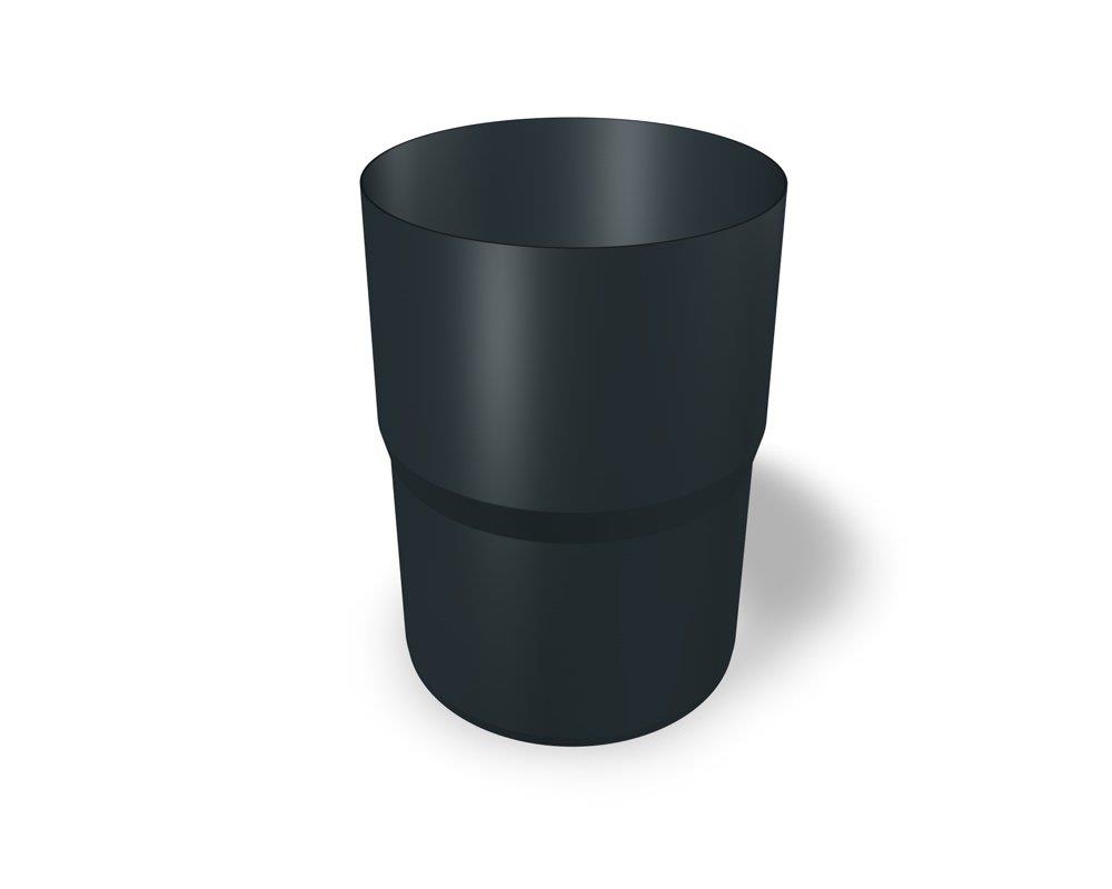 Prefa Pipe Coupling Sleeve 02 anthracite aluminium - 100mm, P 10 nupret