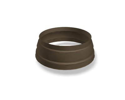 Prefa Well Collar 01 brown aluminium - 150mm, 100mm, P 10 nupret