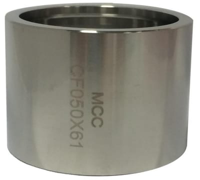 Press cap long stainless industrial hose - 2", 63mm, 70mm