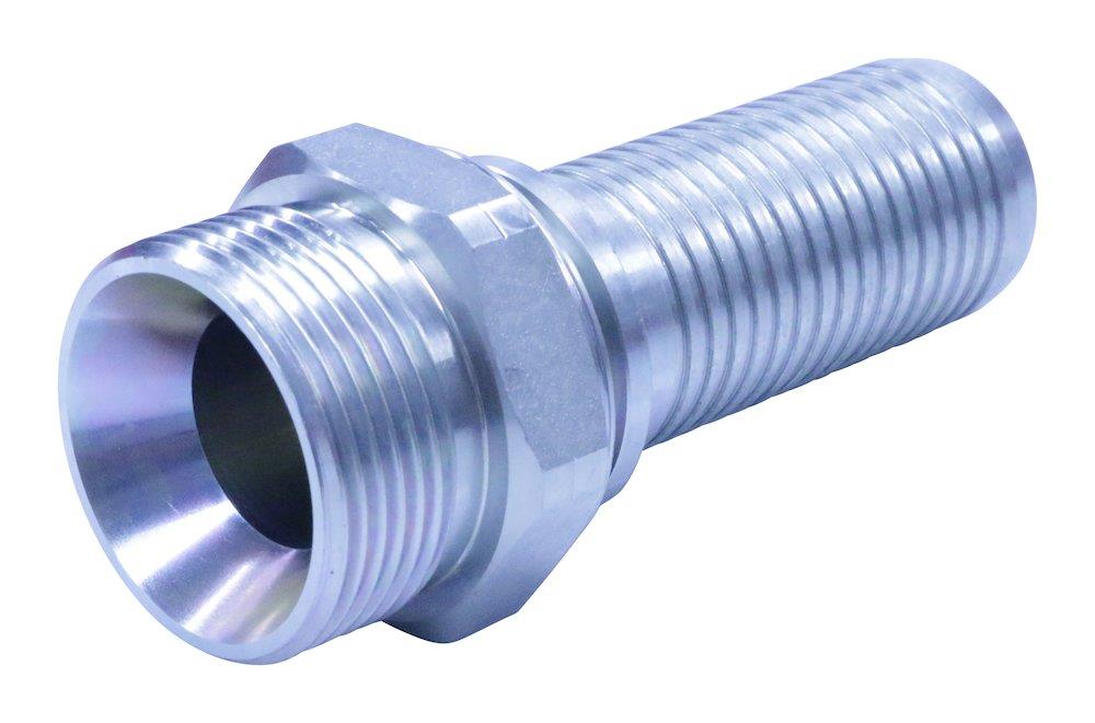 Press coupling External thread steel - 1 1/4", 1 1/4", Sewer jetting hose