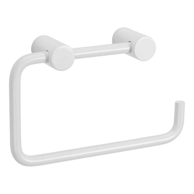 Pressalit CHOICE Toilet Paper Holder - Matte White Stainless Steel, No Back Plate