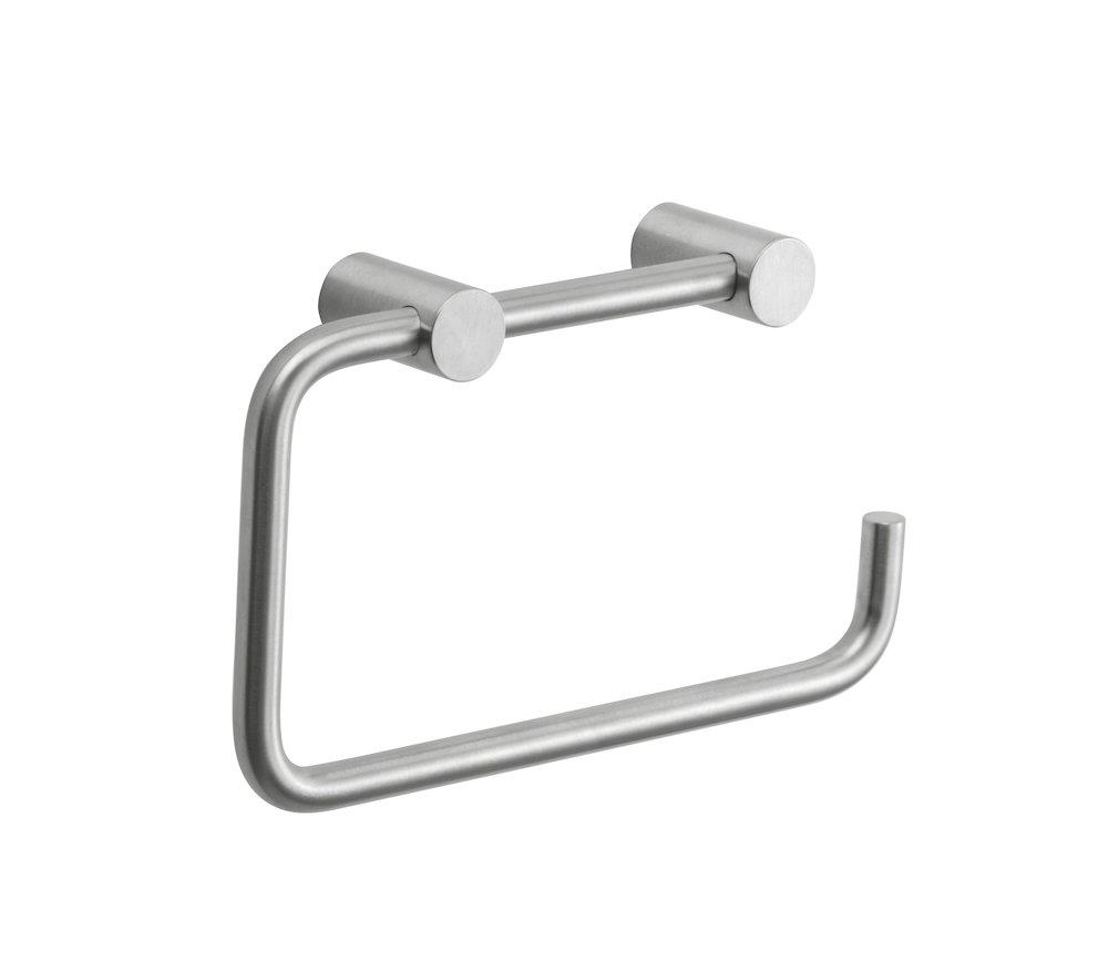 Pressalit CHOICE Toilet Paper Holder Polished Stainless Steel - No Back Plate