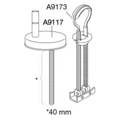 Pressalit Con Cordia Toggle anchor
