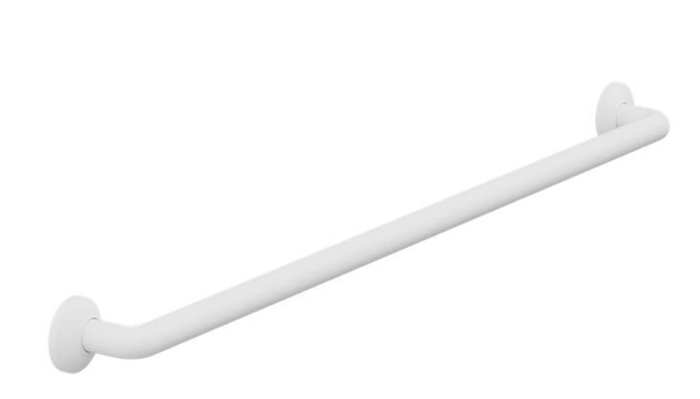 Pressalit Plus Hand Grip powder-coated white - 1000mm