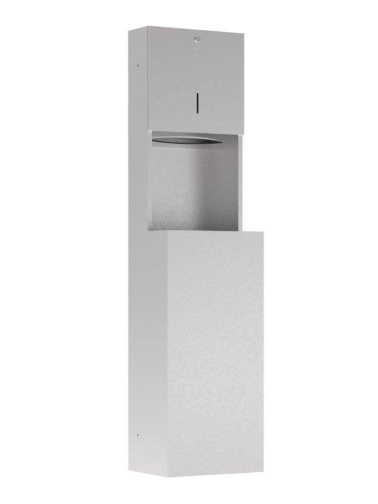Pressalit Public Built-in Module - 32L, recessed, steel