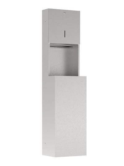 Pressalit Public Built-in Module - 32L, recessed, steel