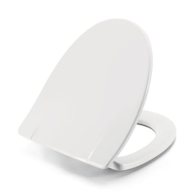 Pressalit Sign Toilet seat - Yes, white, without soft close, Fast fitting
