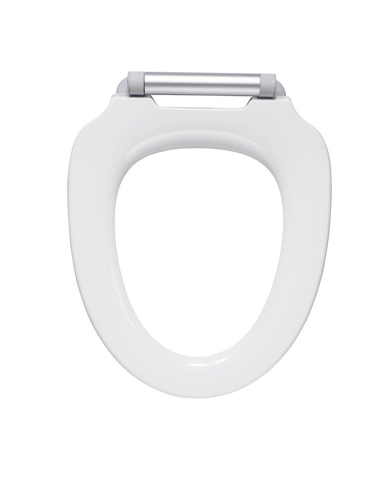 Pressalit Solid Pro Norden Toilet seat - No, white, Soft close, Bottom